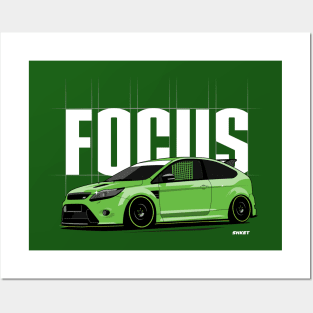 Focus RS stanced Posters and Art